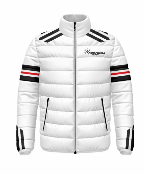Football Coach White Jacket